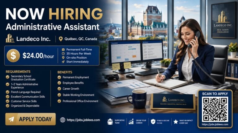 Administrative Assistant Jobs in Canada