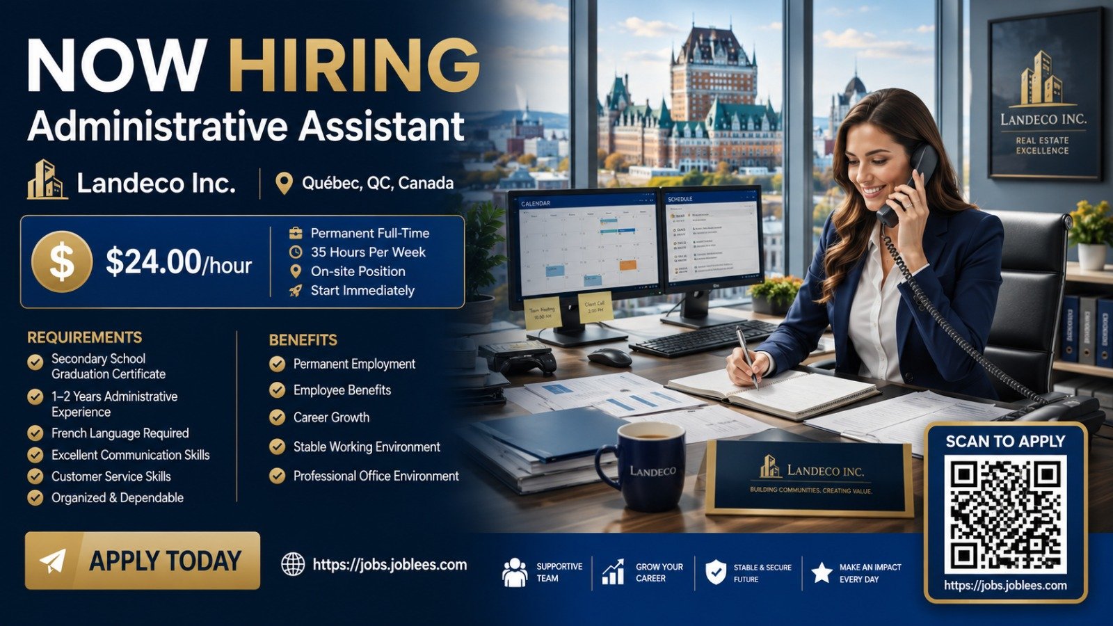 Administrative Assistant Jobs in Canada