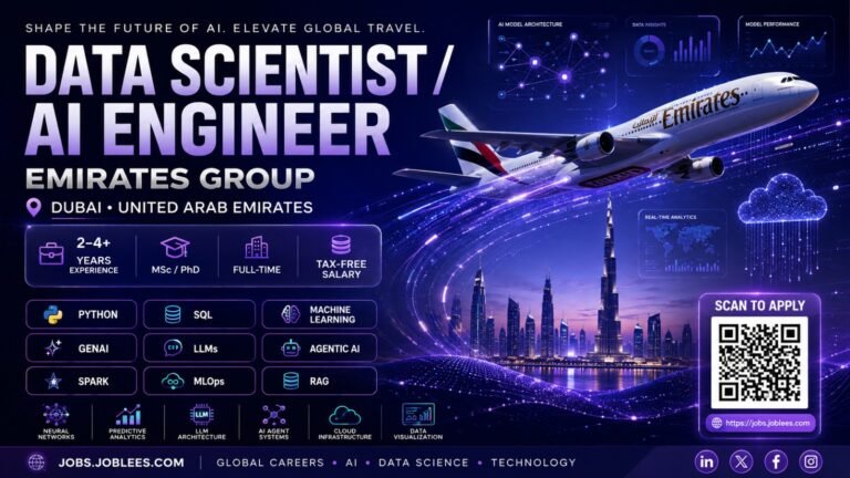 Data Scientist AI Engineer Jobs in Dubai